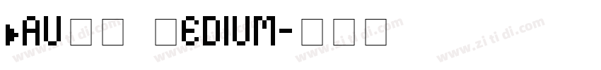 BauLF Medium字体转换